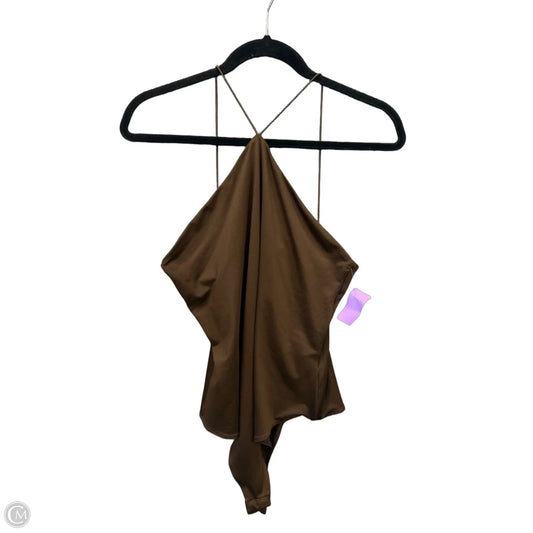 Bodysuit By H&m In Brown, Size: L