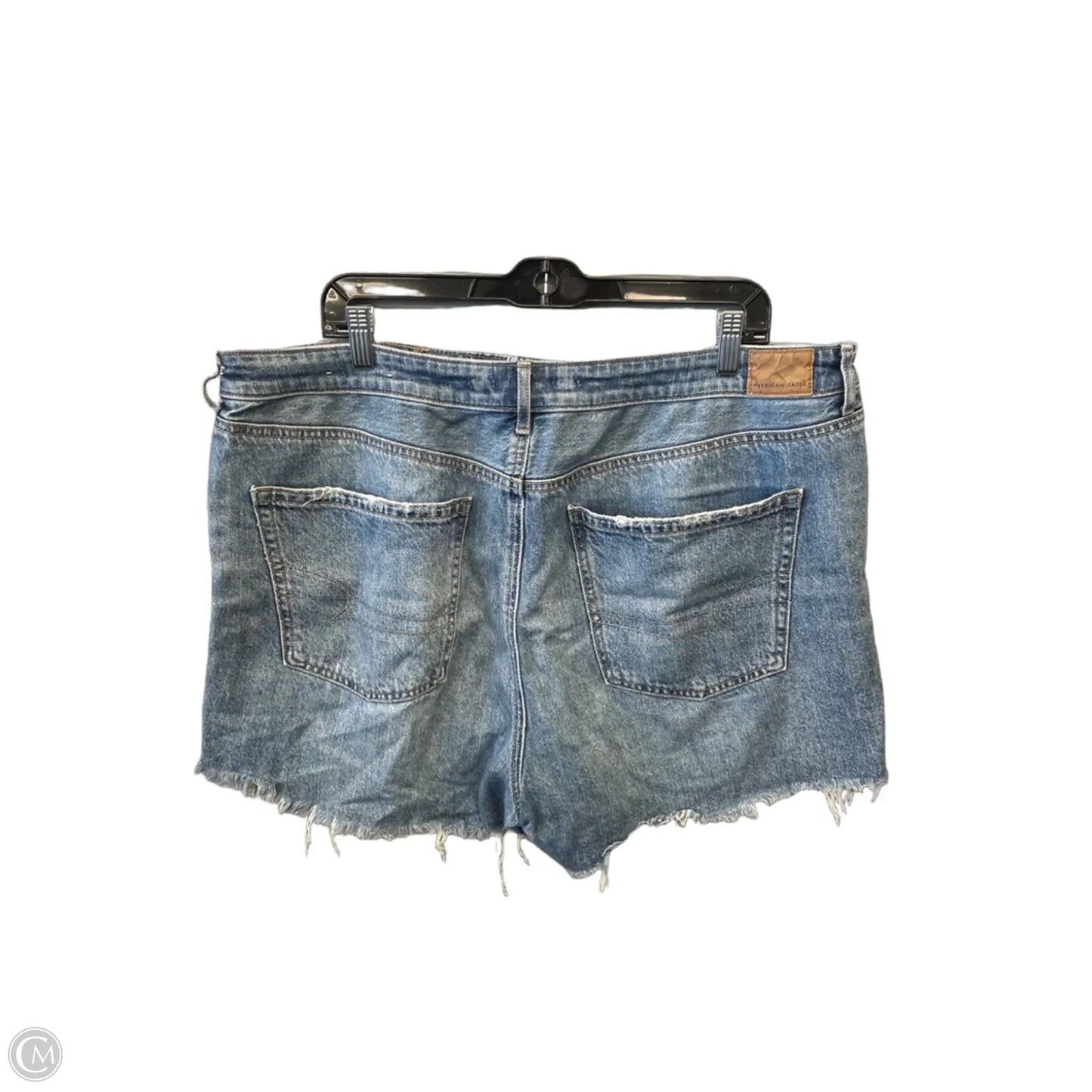 Shorts By American Eagle In Blue Denim, Size: 18