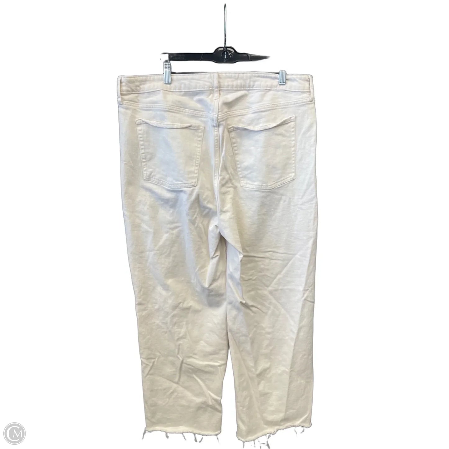 Pants Wide Leg By Old Navy In Cream, Size: 18