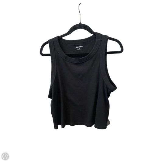 Top Sleeveless Basic By Old Navy In Black, Size: Xxl