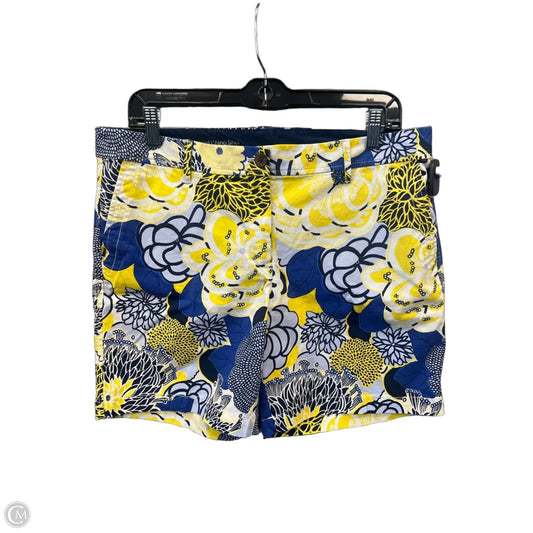 Shorts By Talbots In Blue & Yellow, Size: 10