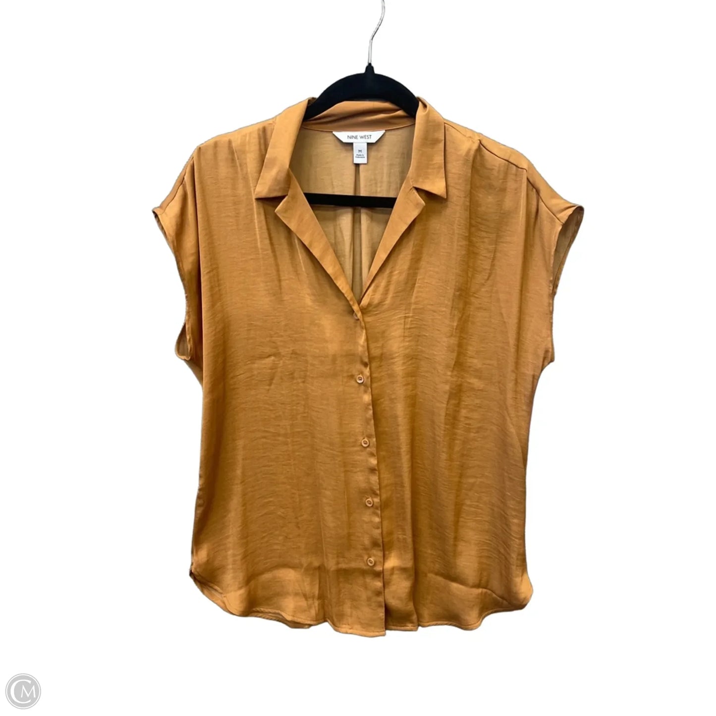 Top Sleeveless By Nine West In Brown, Size: M
