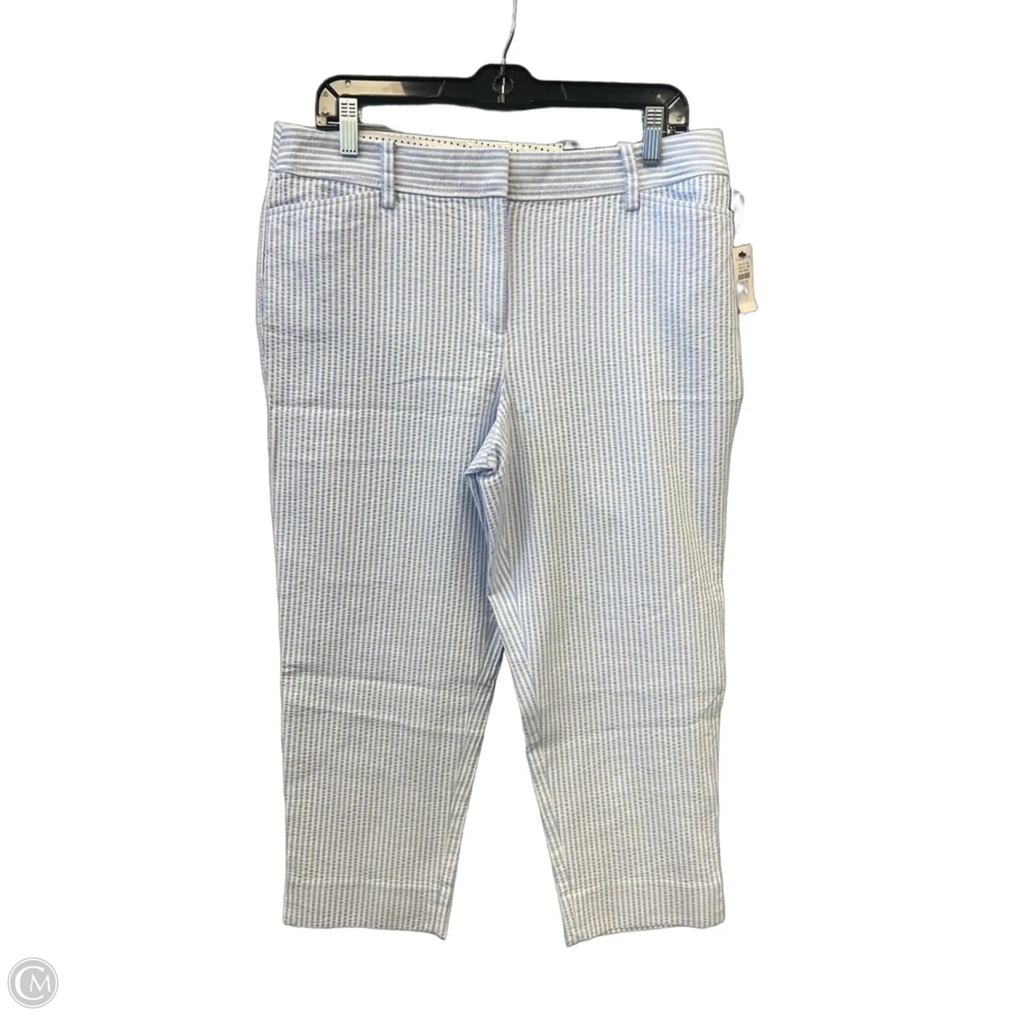 Pants Cropped By Talbots In Striped Pattern, Size: 10p