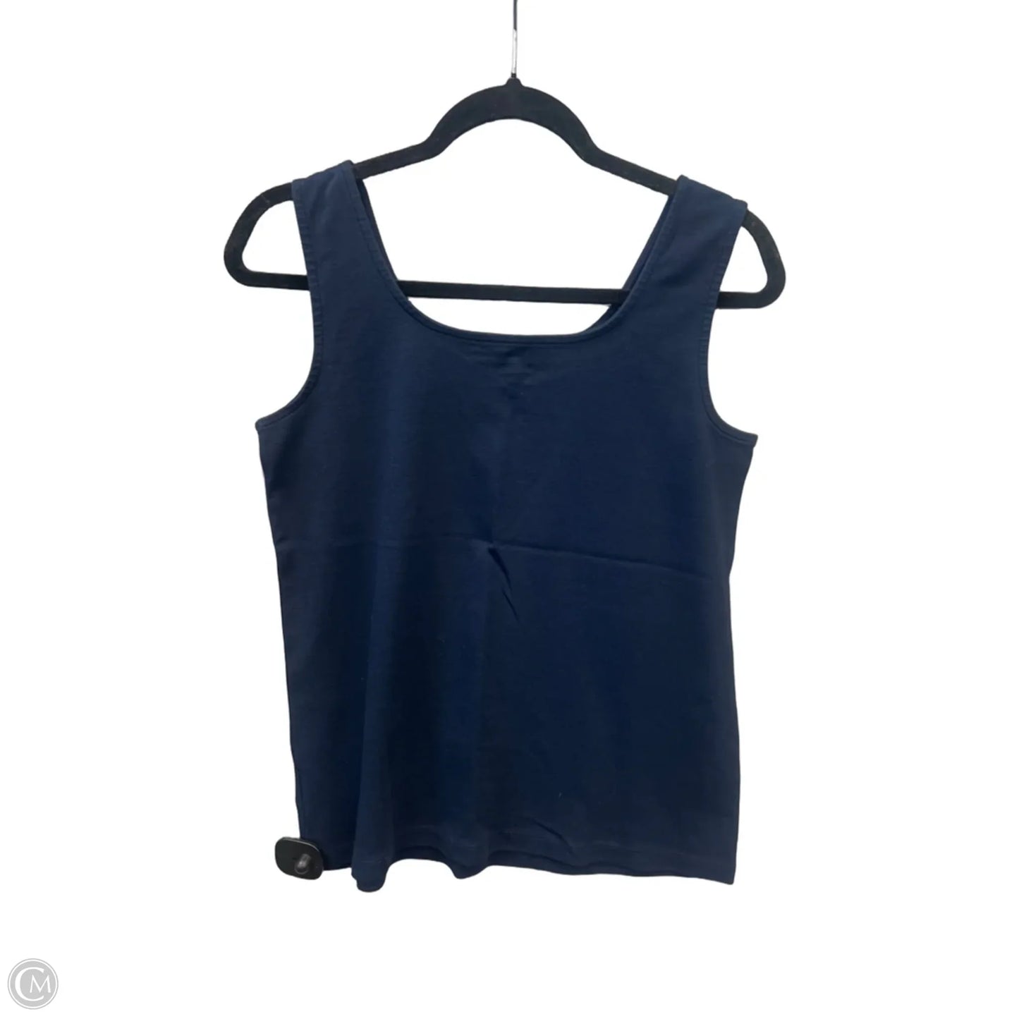 Top Sleeveless Basic By Lands End In Navy, Size: M