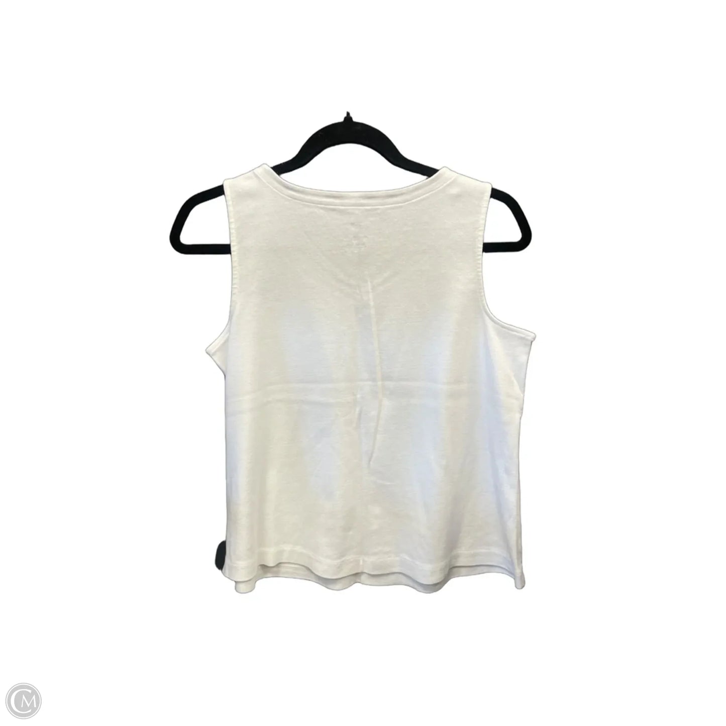 Top Sleeveless Basic By J. Jill In White, Size: Mp