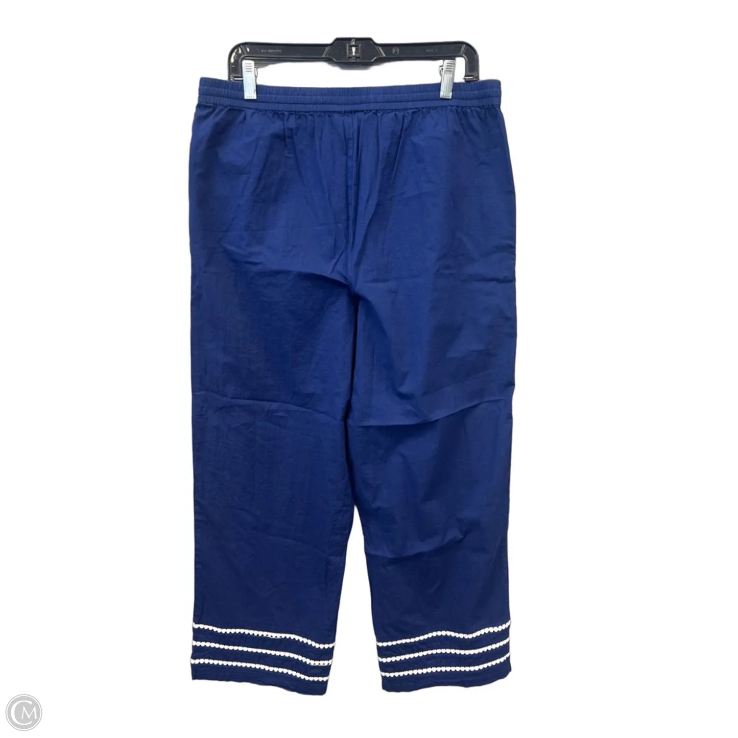 Swimwear Cover-up By Talbots In Blue, Size: L