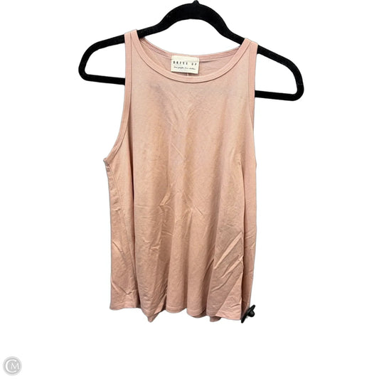 Top Sleeveless Basic By Dress Up In Pink, Size: S