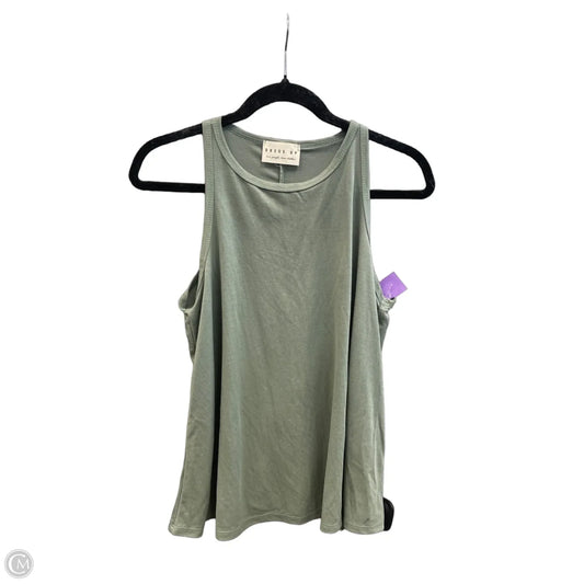 Top Sleeveless Basic By Dress Up In Green, Size: S