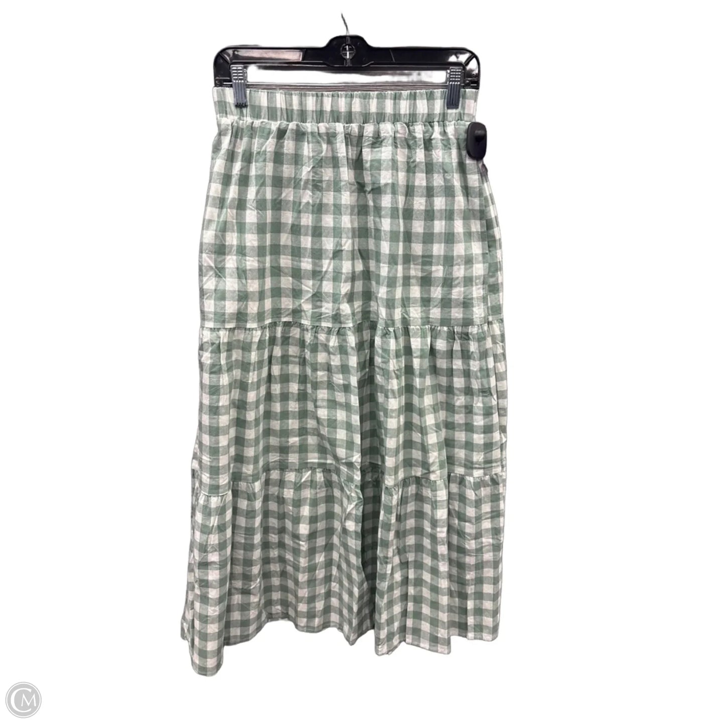 Skirt Maxi By Zesica In Plaid Pattern, Size: 4