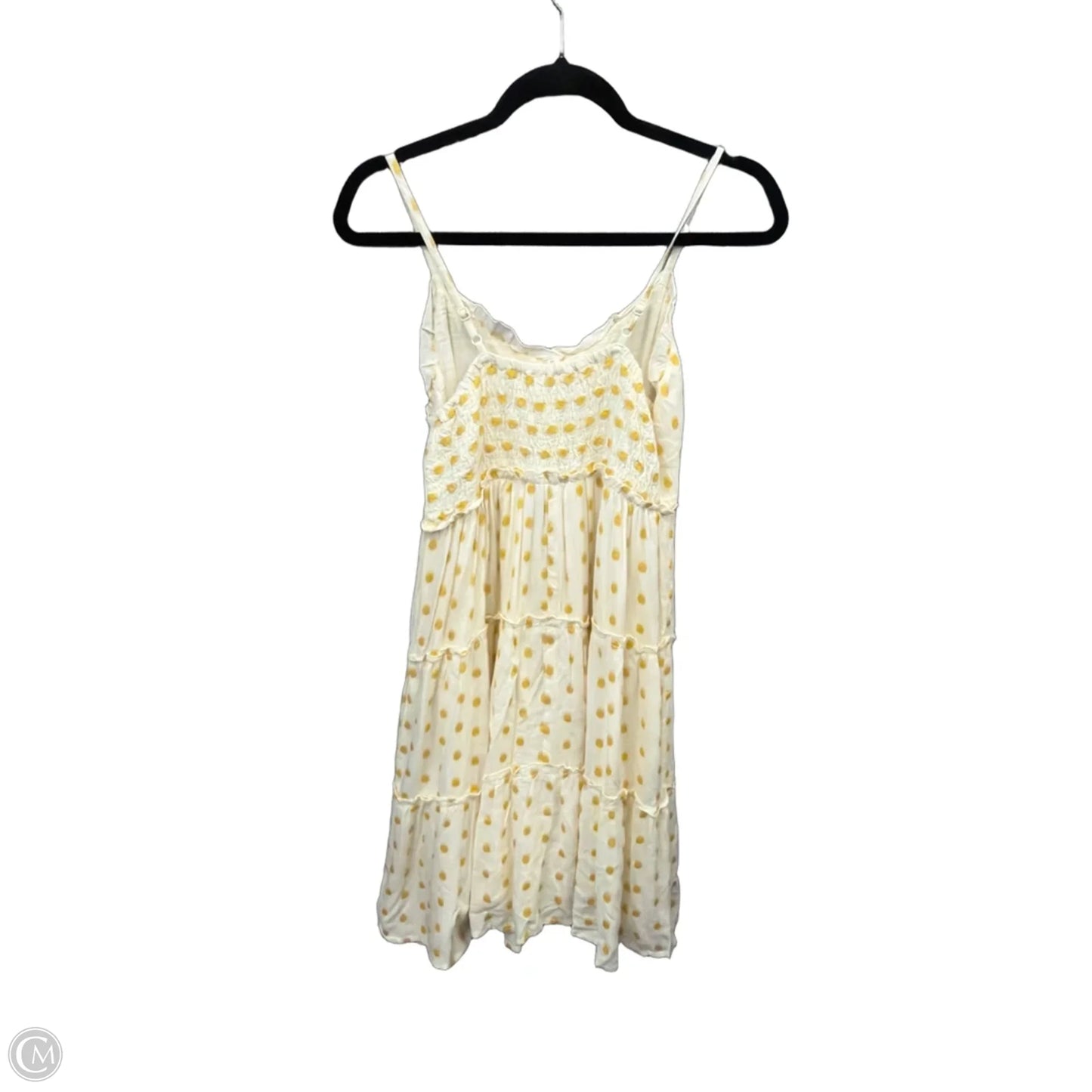 Dress Casual Short By Sim & Sam In Yellow, Size: M