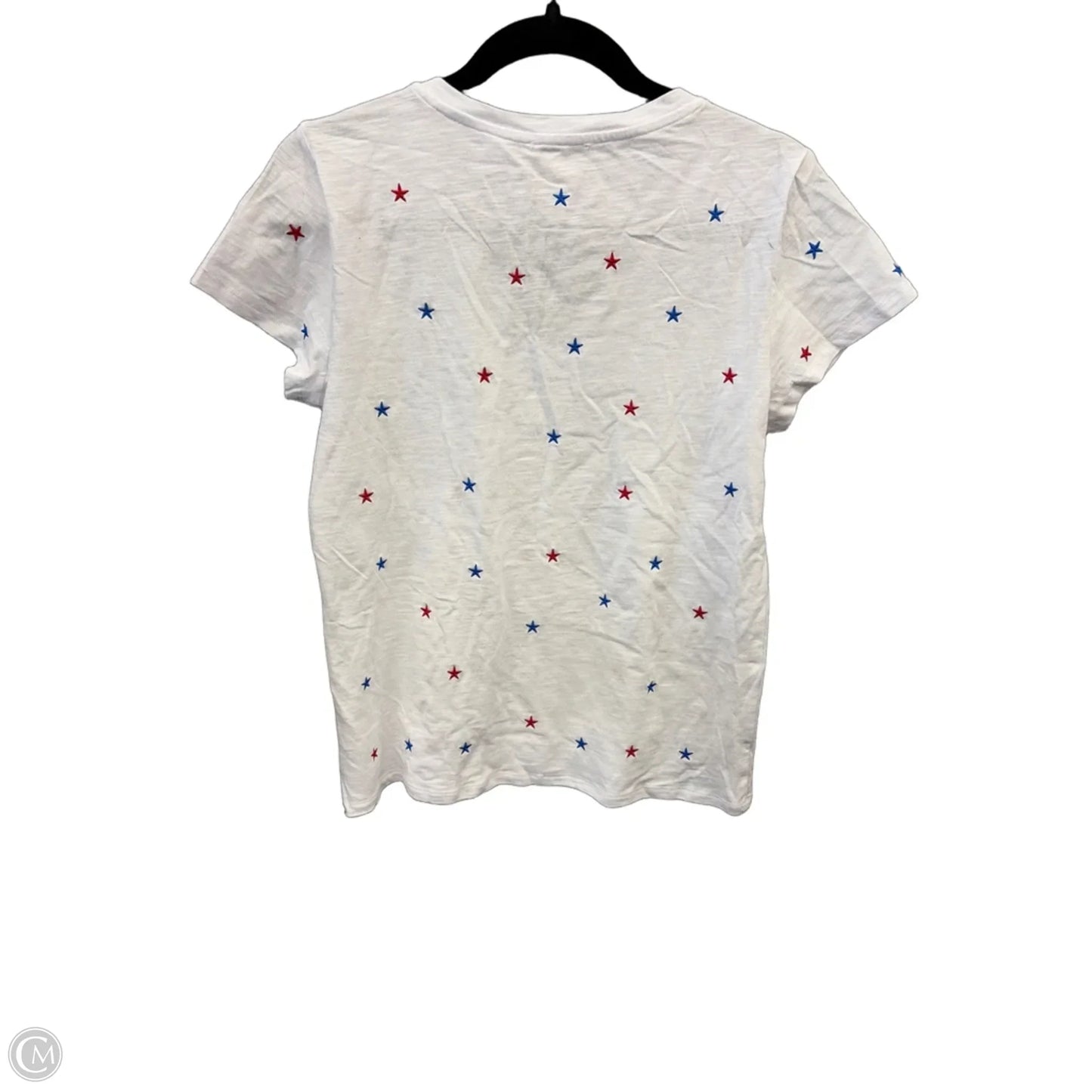 Top Short Sleeve By Cynthia Rowley In White, Size: M