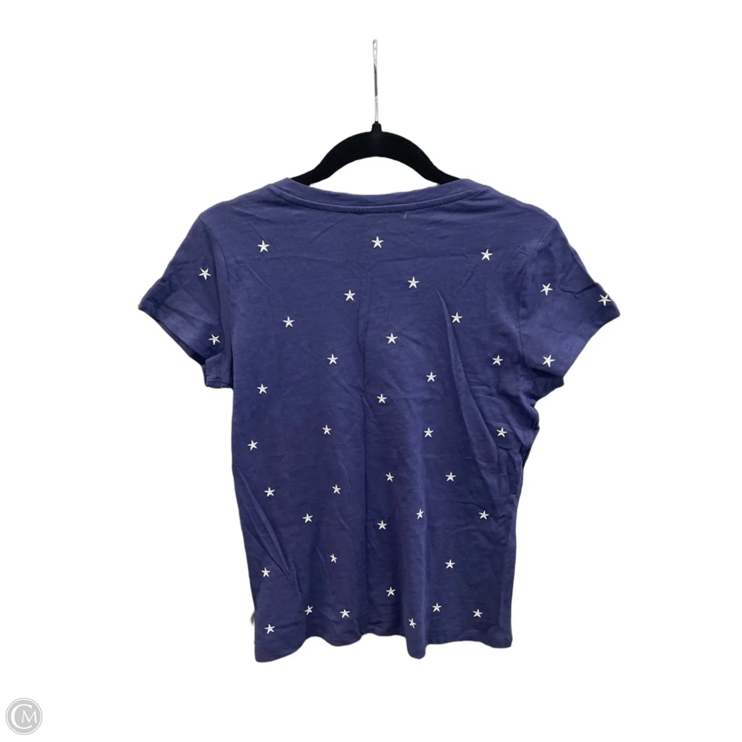 Top Short Sleeve By Cynthia Rowley In Blue, Size: S