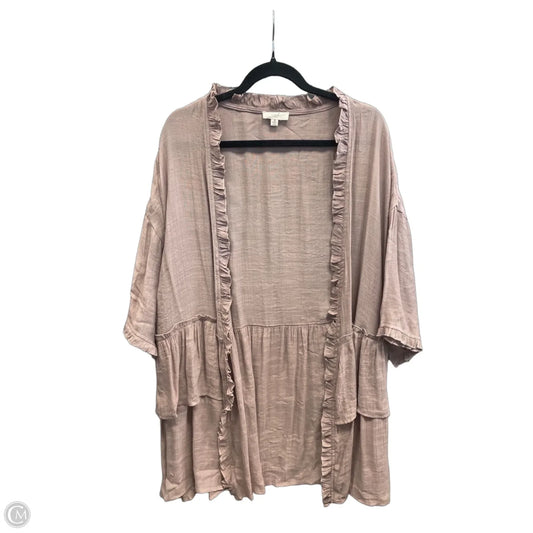 Kimono By Easel In Brown, Size: S