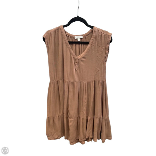 Dress Casual Short By Be Cool In Brown, Size: S
