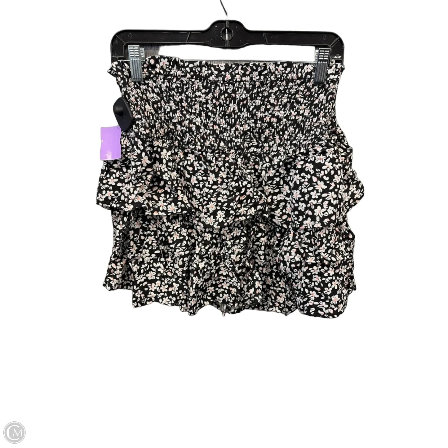 Skirt Mini & Short By Japna In Floral Print, Size: 4