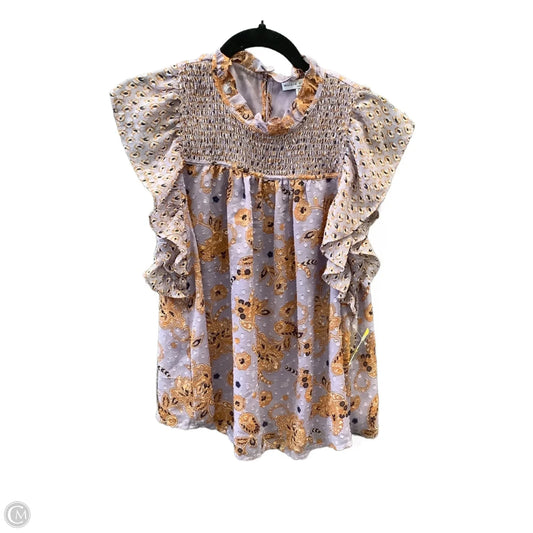 Top Short Sleeve By Clothes Mentor In Purple, Size: M