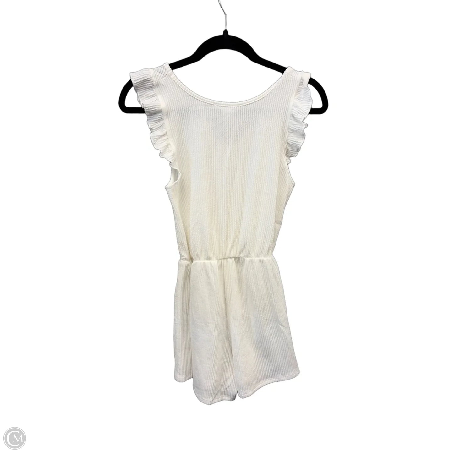 Romper By Caution To The Wind In White, Size: M