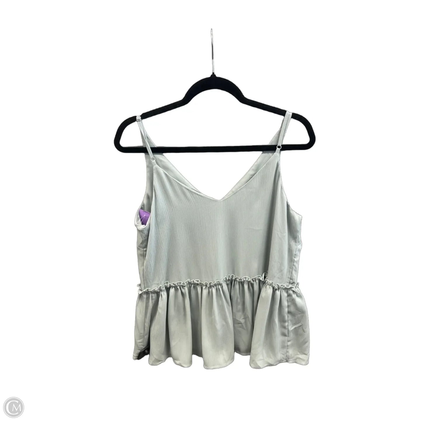 Top Sleeveless By Wishlist In Green, Size: S