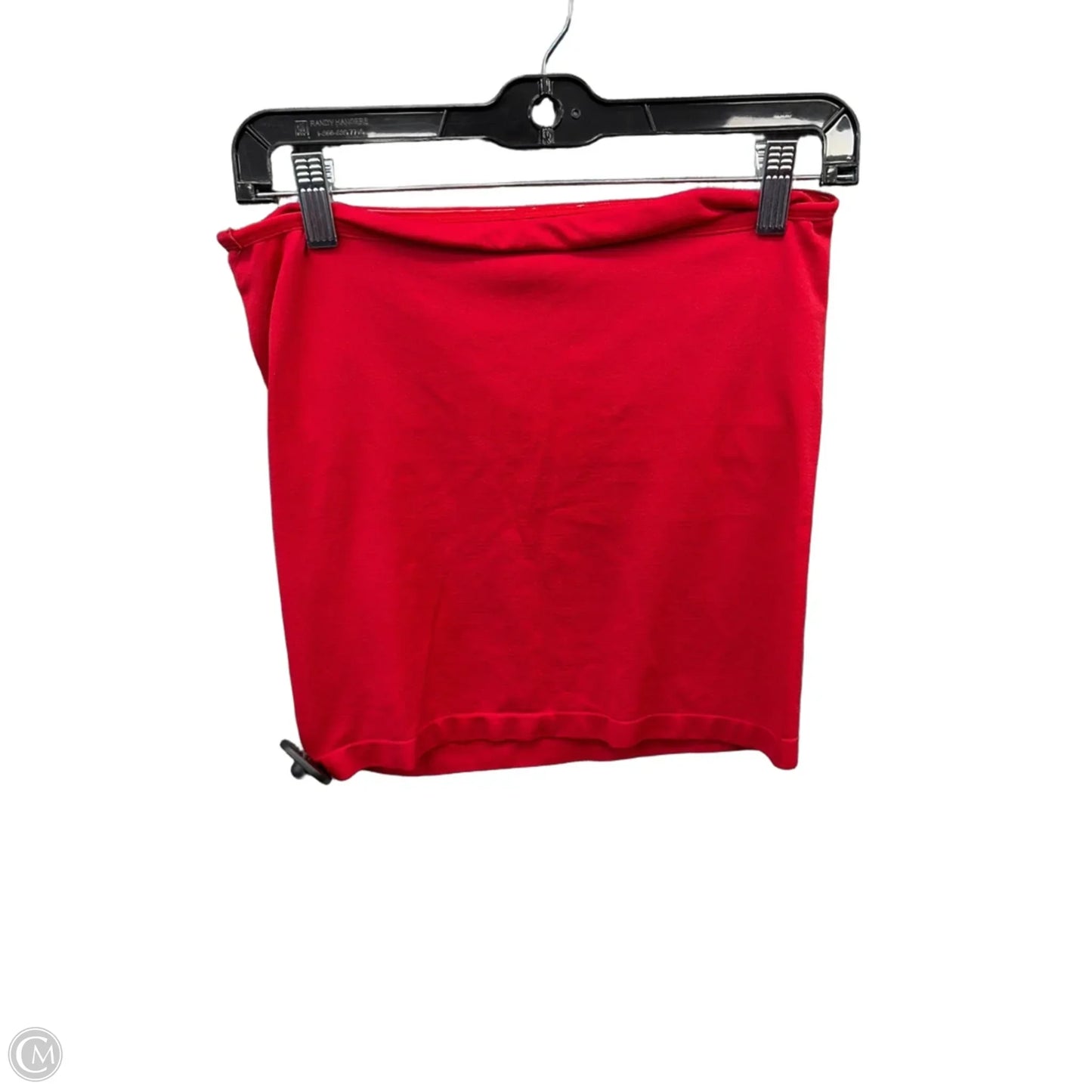 Top Sleeveless Basic By A New Day In Red, Size: M