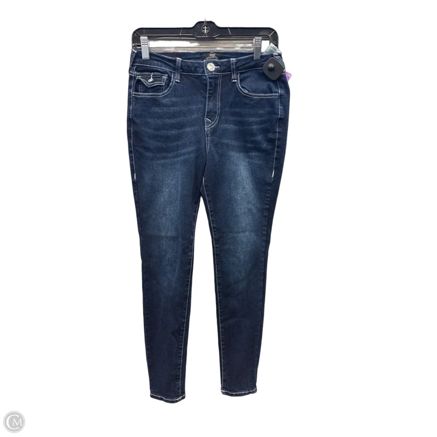 Jeans Skinny By True Religion In Blue Denim, Size: 4