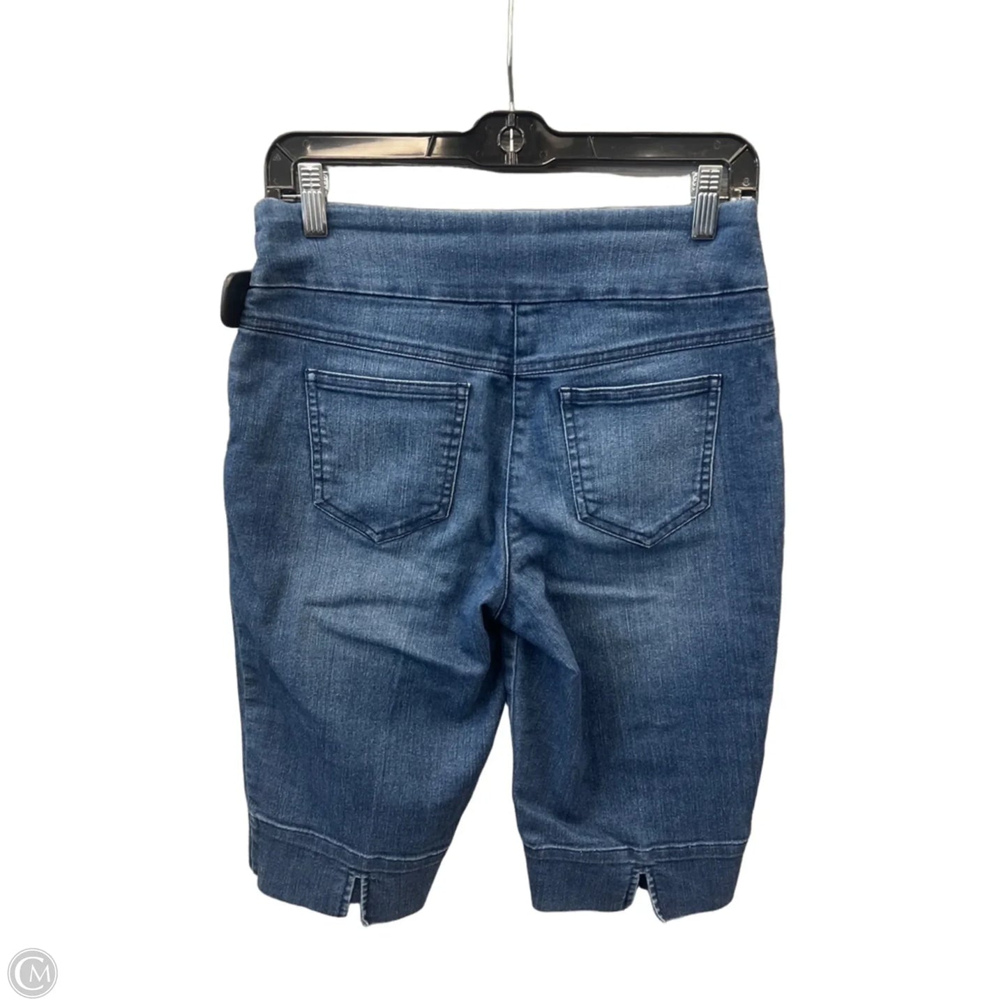 Capris By West Bound In Blue Denim, Size: 4p