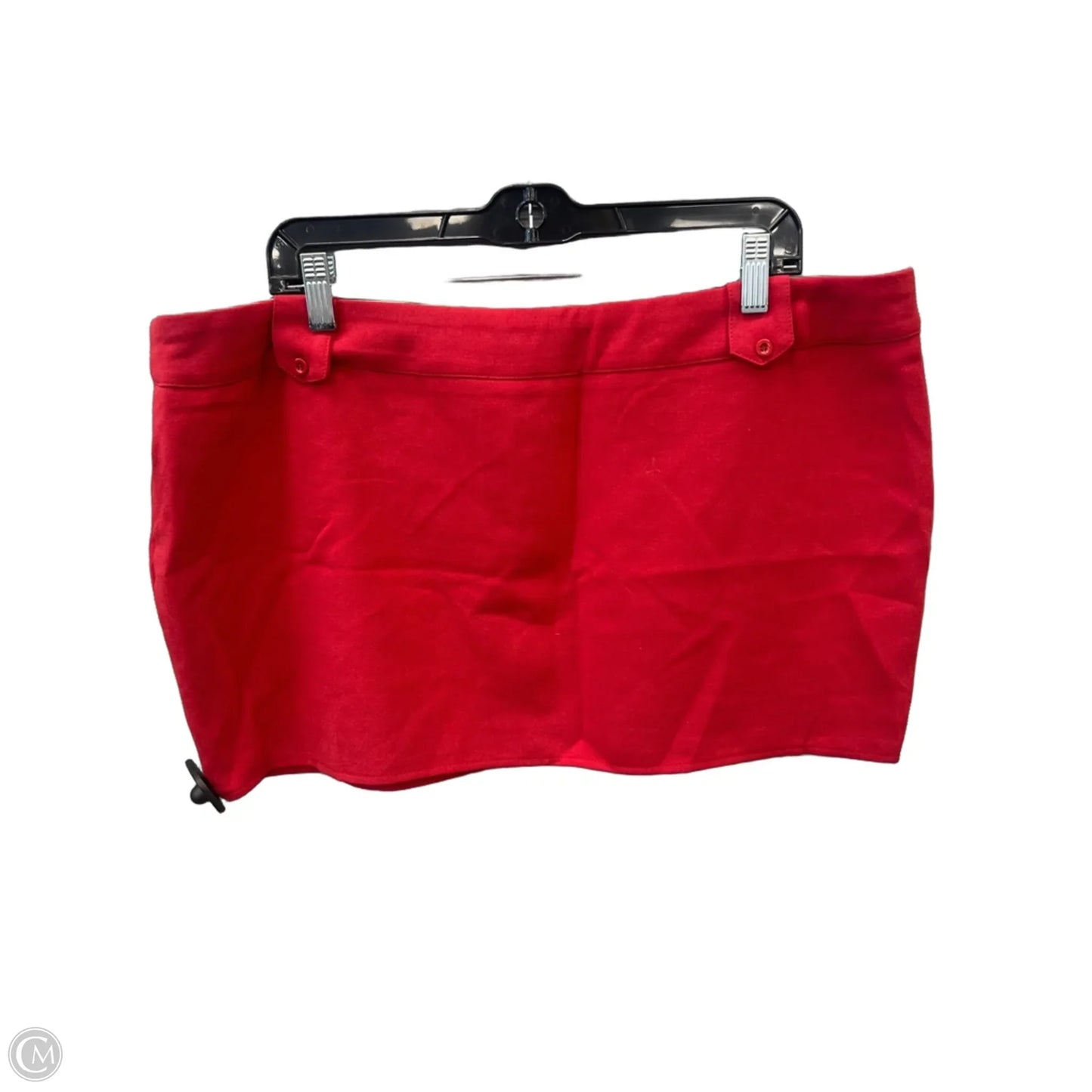 Skirt Mini & Short By Pretty Little Thing In Red, Size: 14
