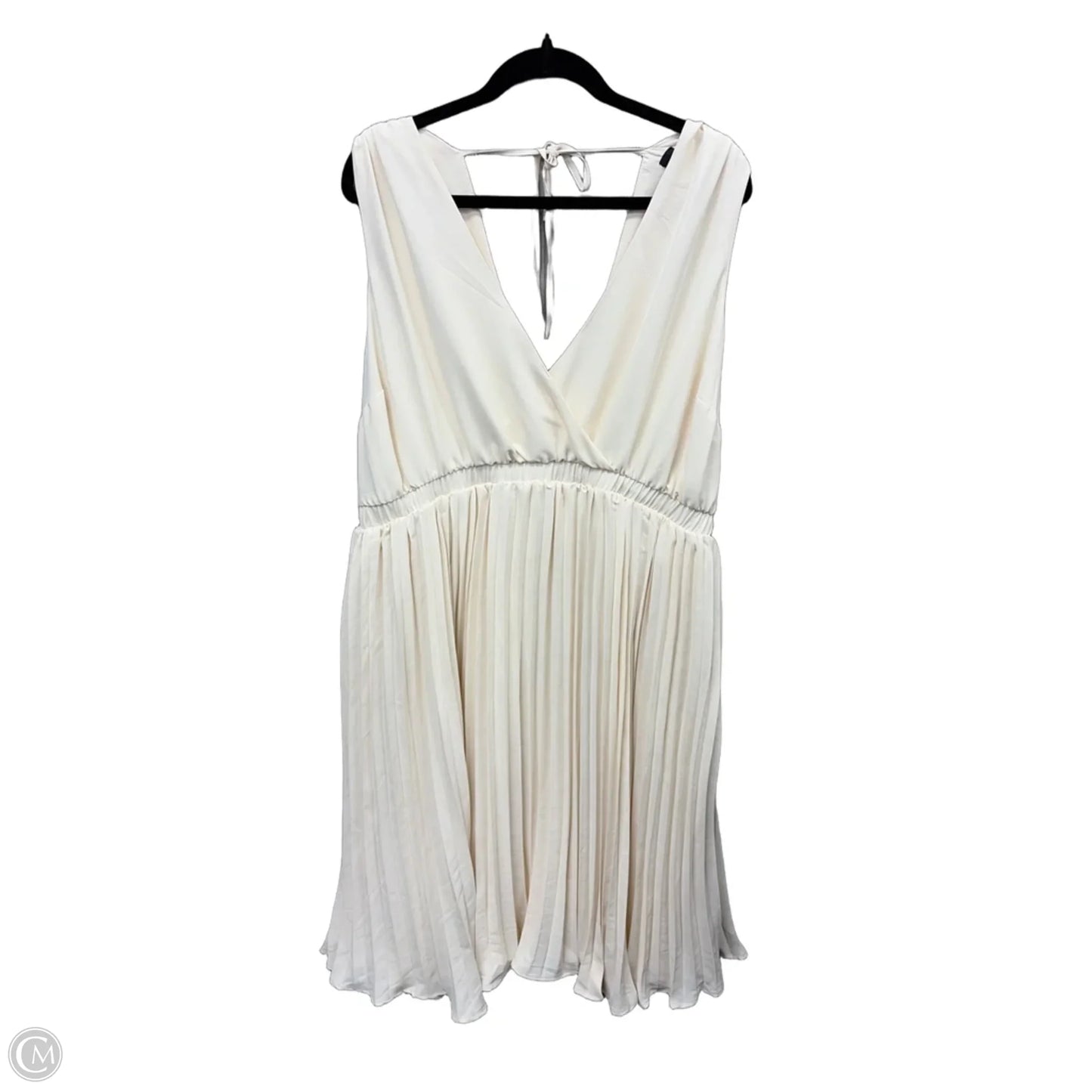 Dress Casual Midi By Torrid In Cream, Size: 2x