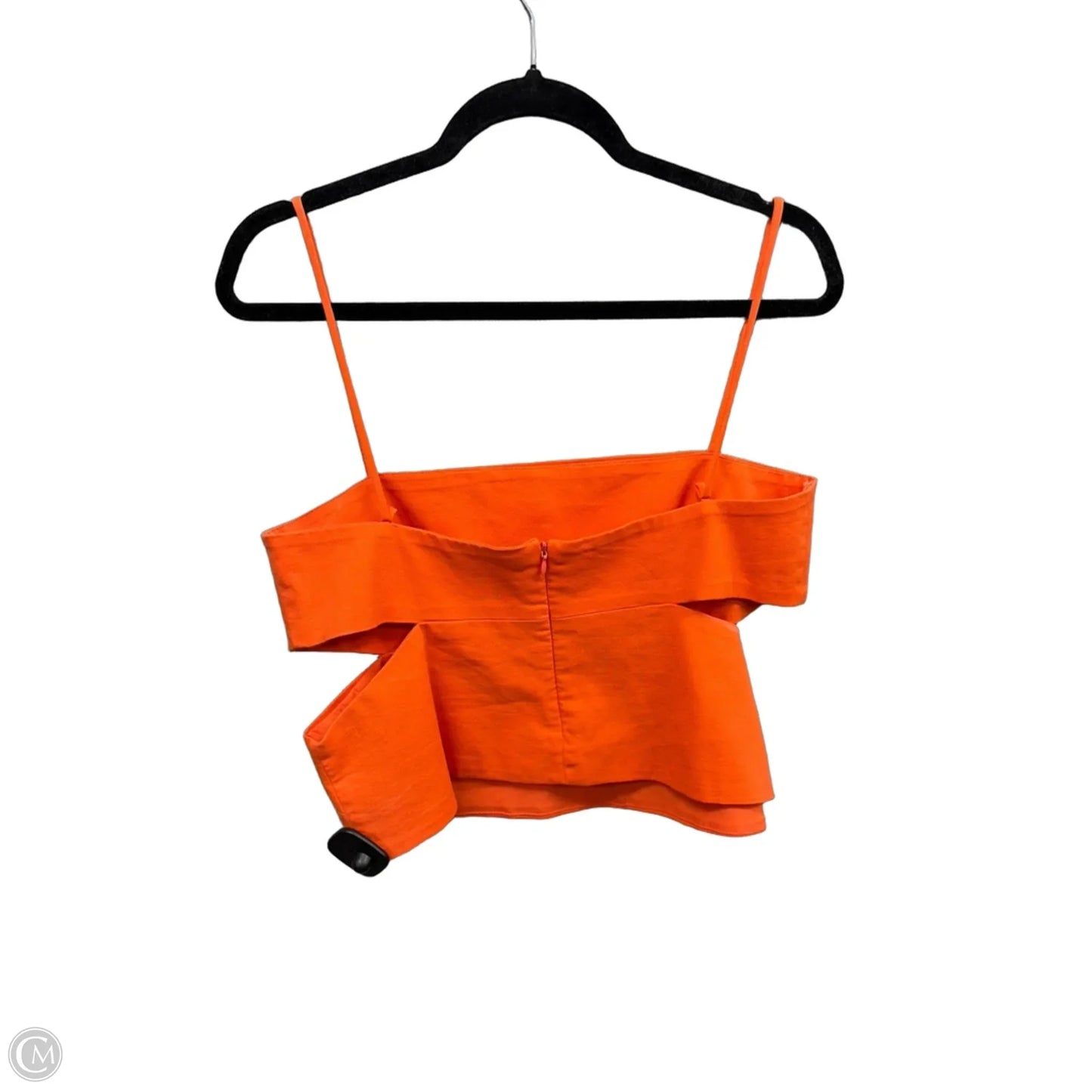 Top Sleeveless By Zara In Orange, Size: Xl