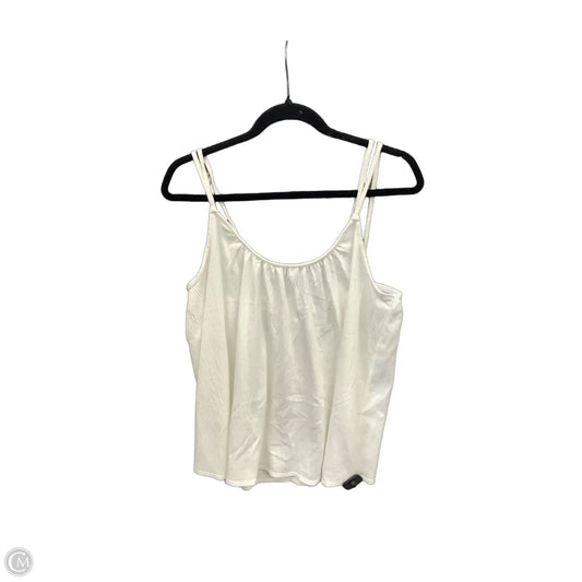 Top Sleeveless By Old Navy In White, Size: L