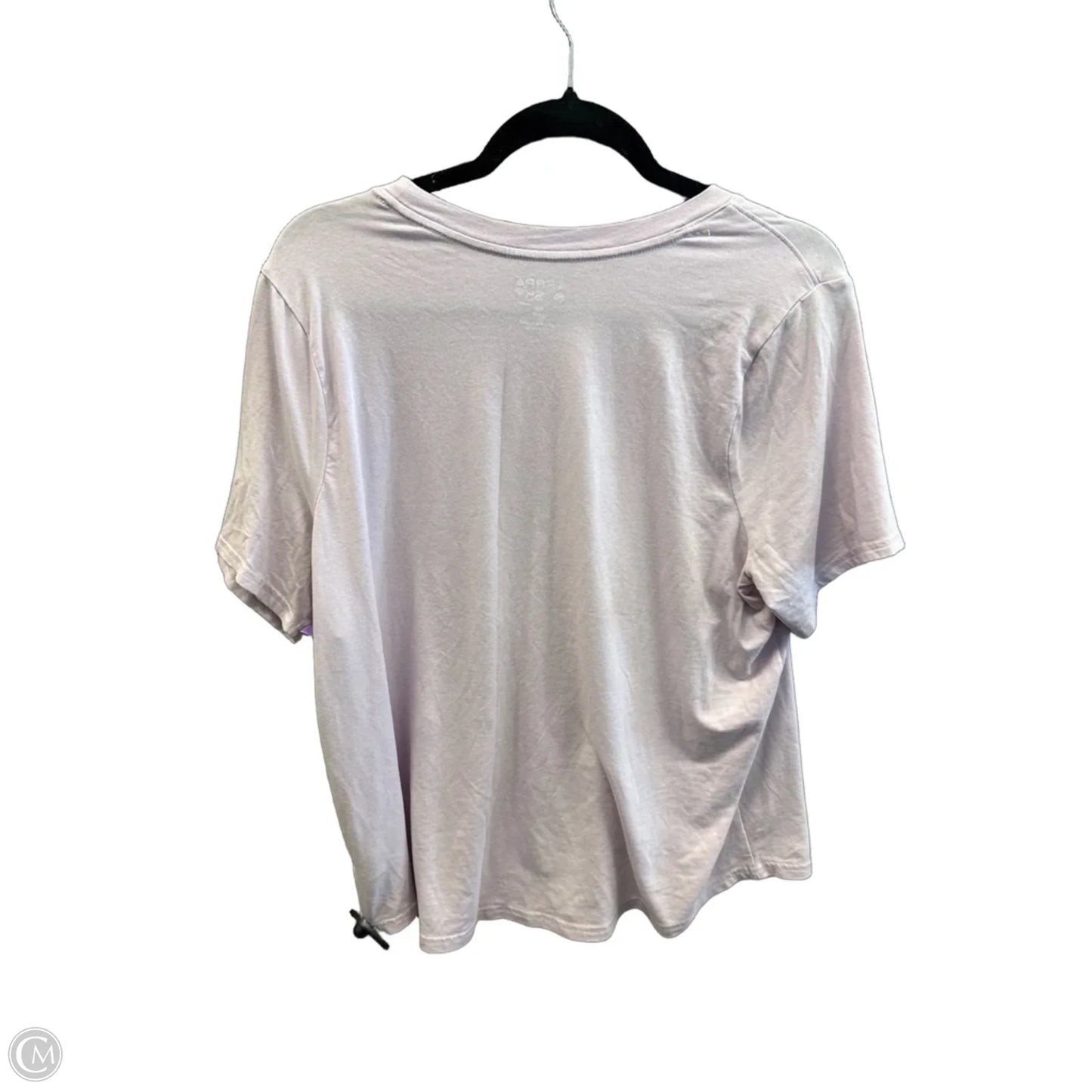 Top Short Sleeve Basic By Terra & Sky In Pink, Size: Xl