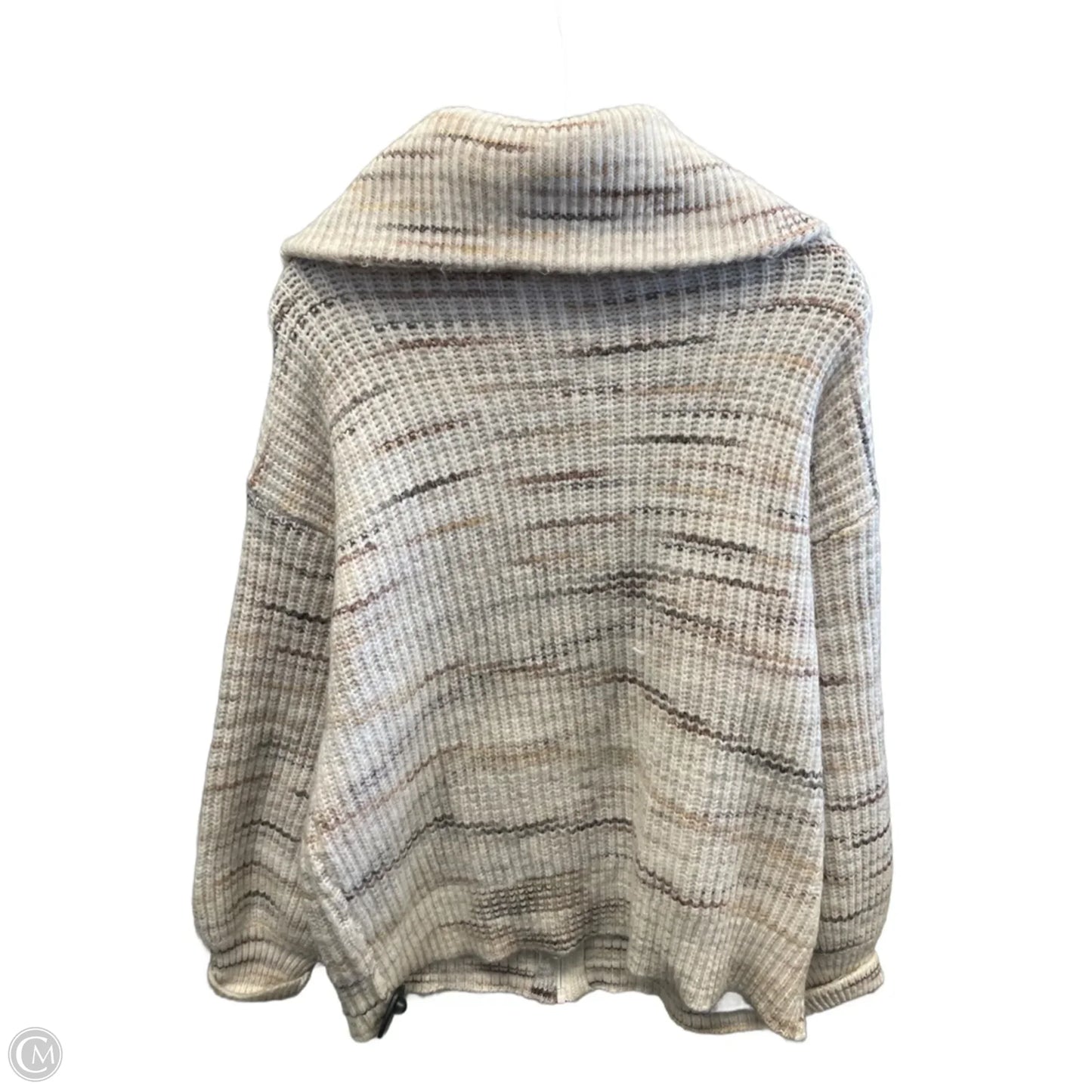 Sweatshirt Collar By Christopher And Banks In Cream, Size: Xl