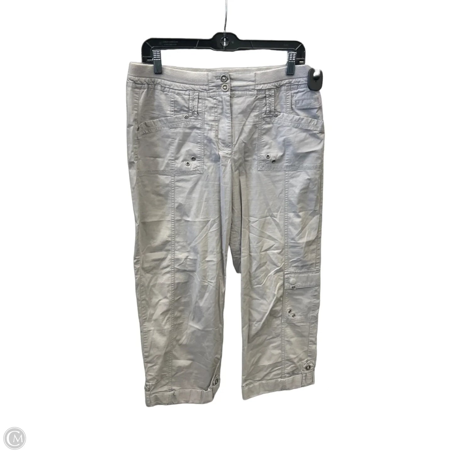 Pants Cargo & Utility By Chicos In Grey, Size: 8