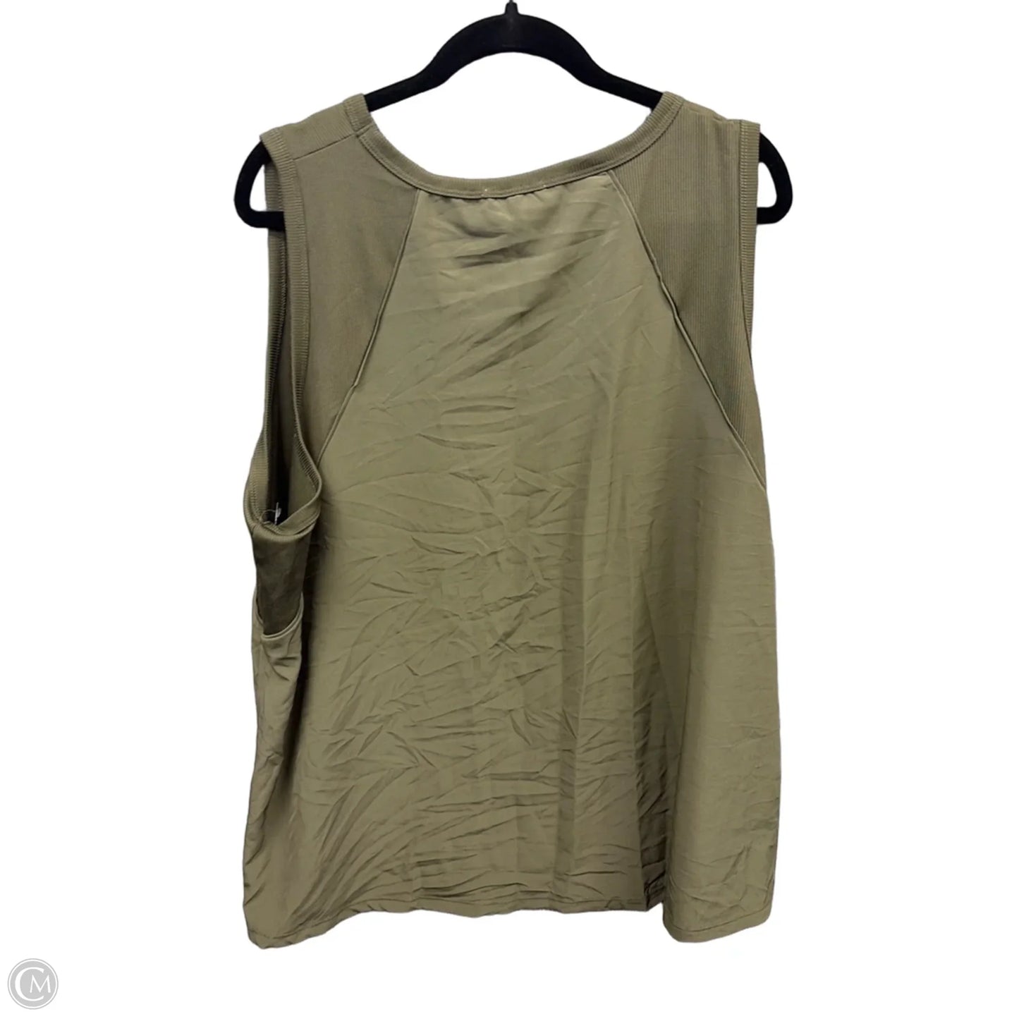 Top Sleeveless By Maurices In Green, Size: 3x