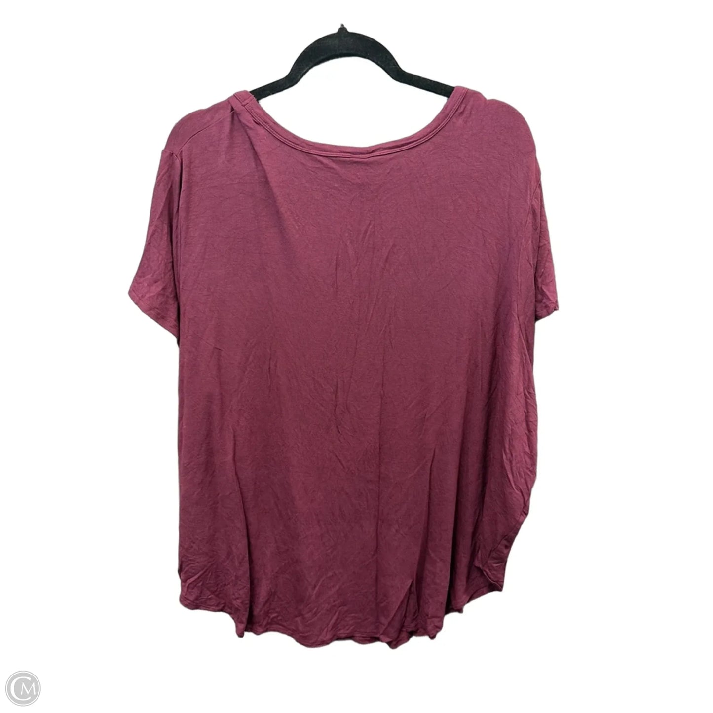 Tunic Short Sleeve By Old Navy In Purple, Size: Xxl