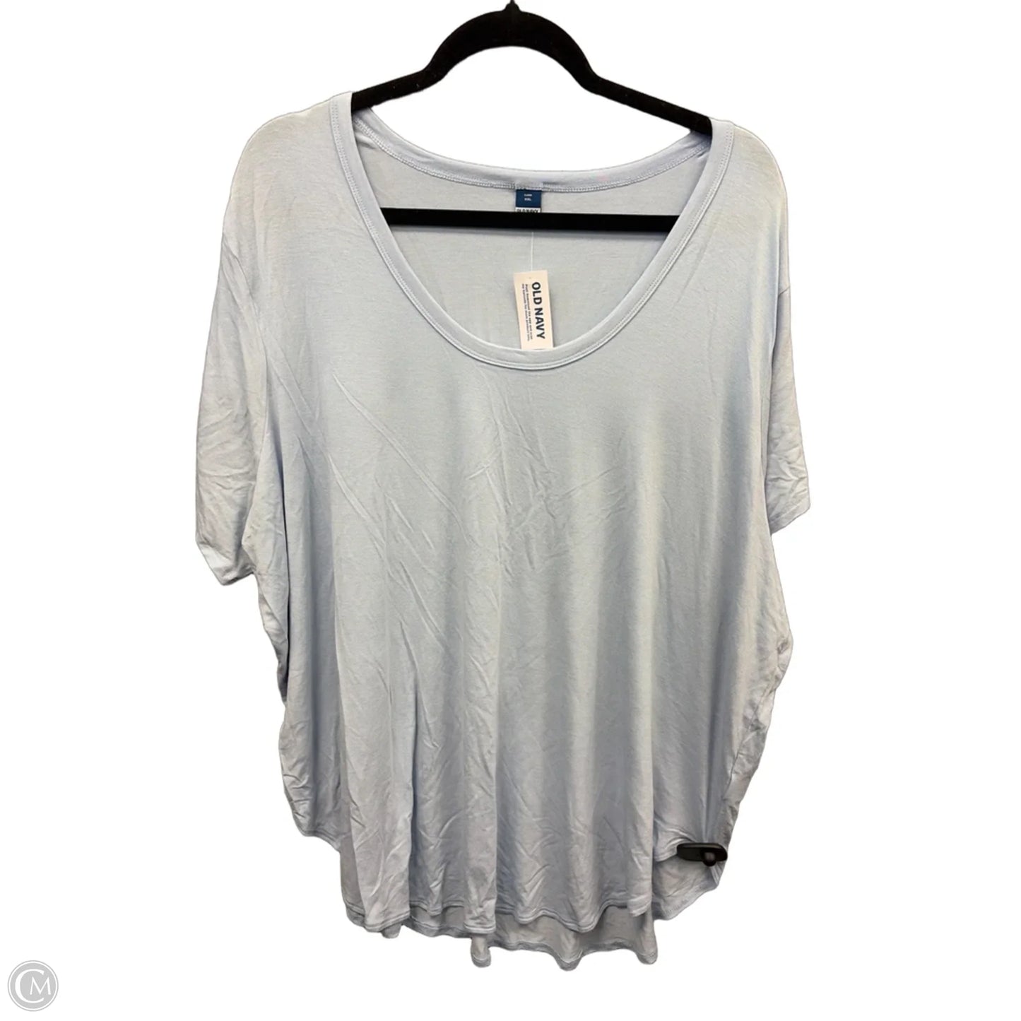 Tunic Short Sleeve By Old Navy In Blue, Size: Xxl