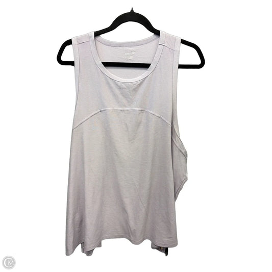 Athletic Tank Top By Old Navy In Purple, Size: Xxl