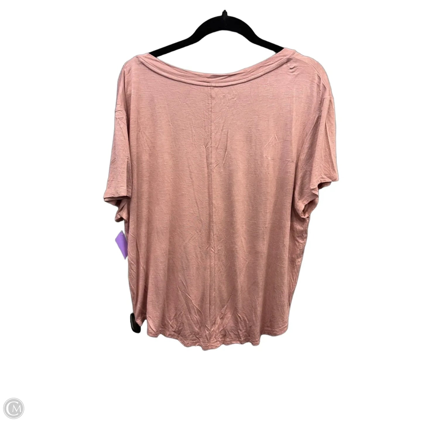 Tunic Short Sleeve By Maurices In Pink, Size: Xl