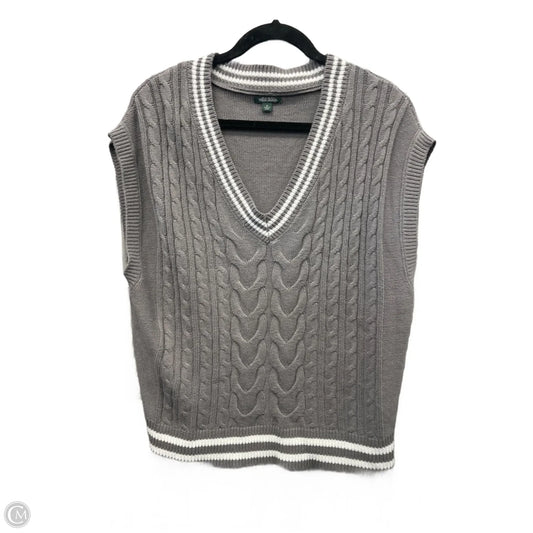 Vest Sweater By Wild Fable In Grey, Size: M