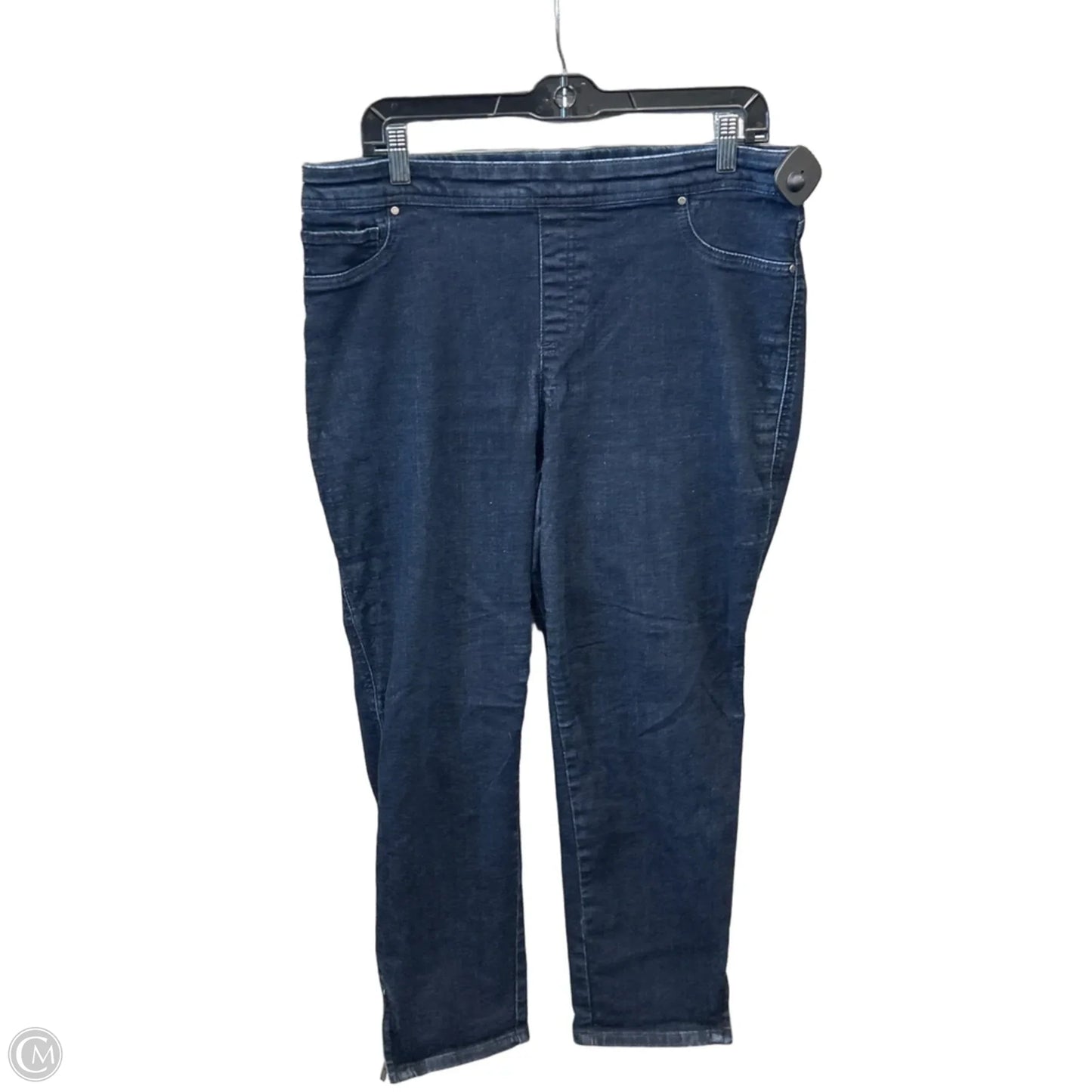 Jeans Jeggings By Chicos In Blue Denim, Size: 2