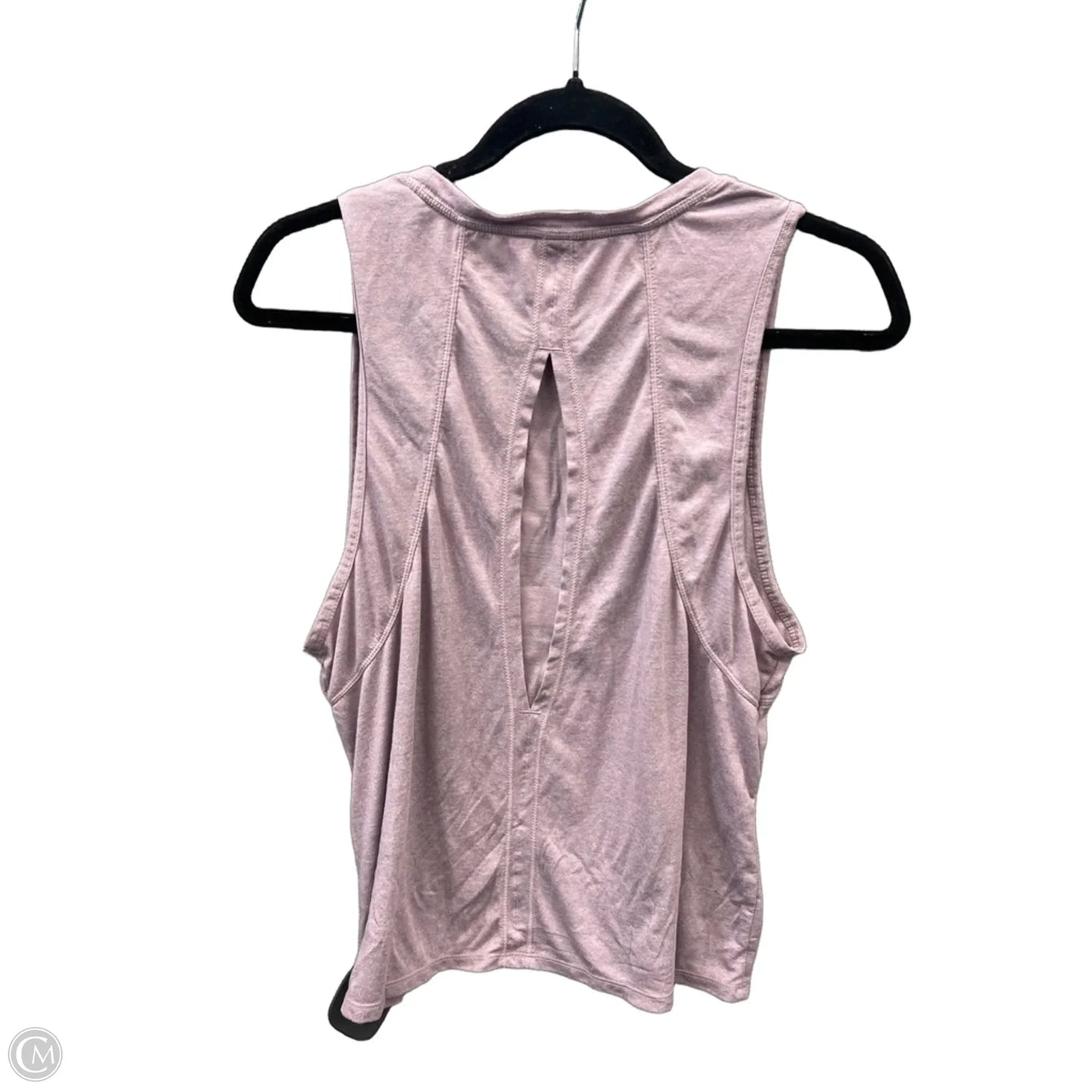 Athletic Tank Top By Reebok In Purple, Size: L