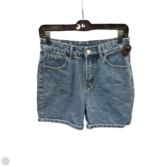 Shorts By Shein In Blue Denim, Size: 8