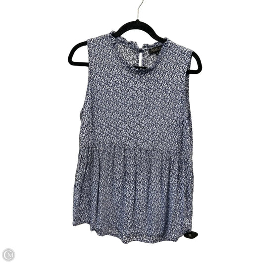 Top Sleeveless By Rachel Zoe In Blue, Size: M