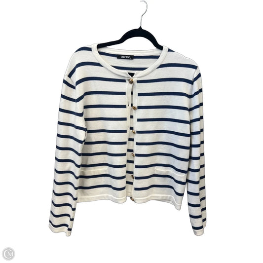 Cardigan By Btfbm In Striped Pattern, Size: M