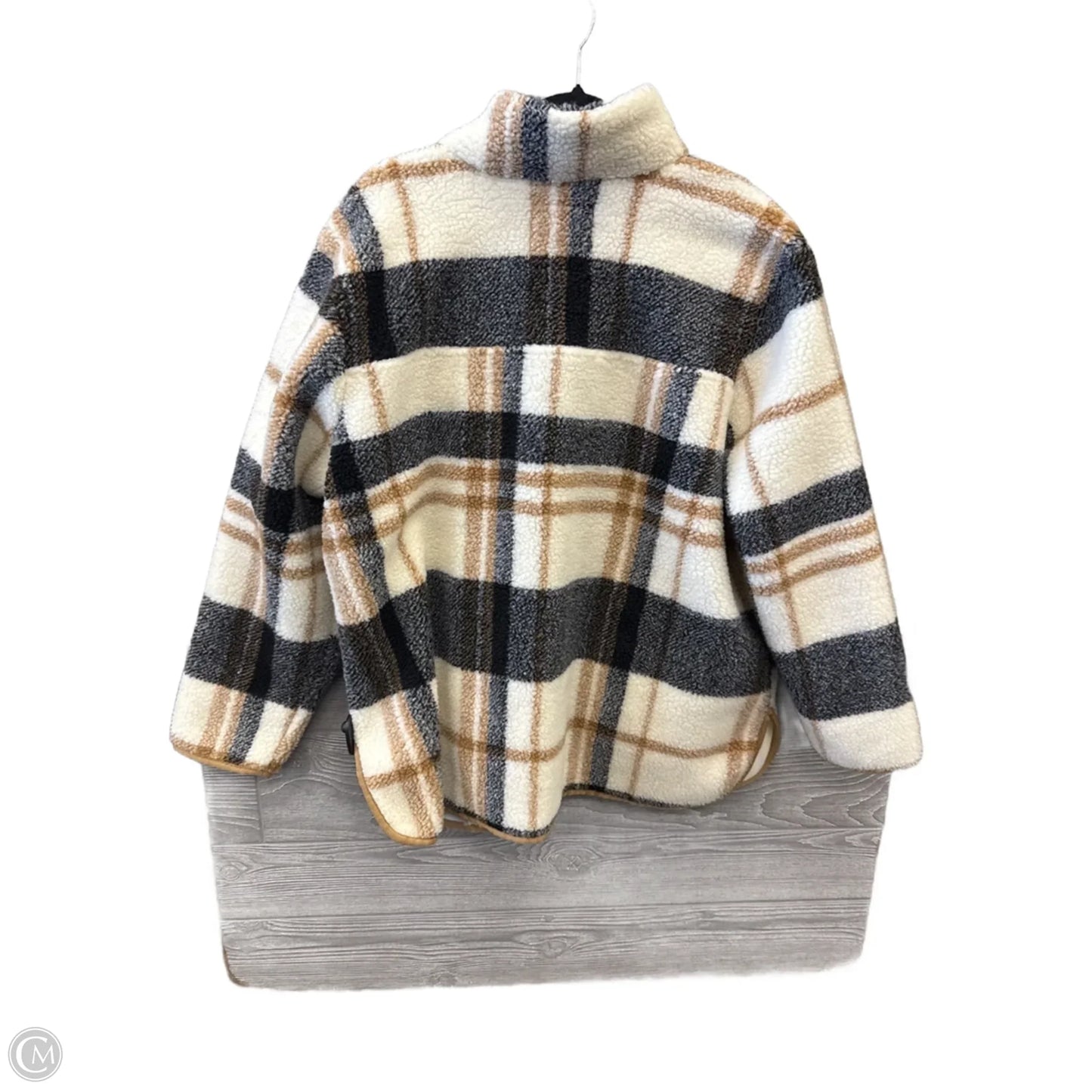 Jacket Shirt By Maurices In Plaid Pattern, Size: 1x