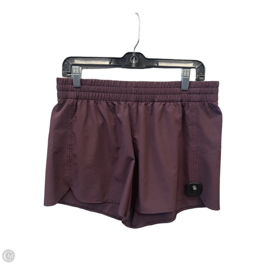 Athletic Shorts By Banana Republic In Purple, Size: M