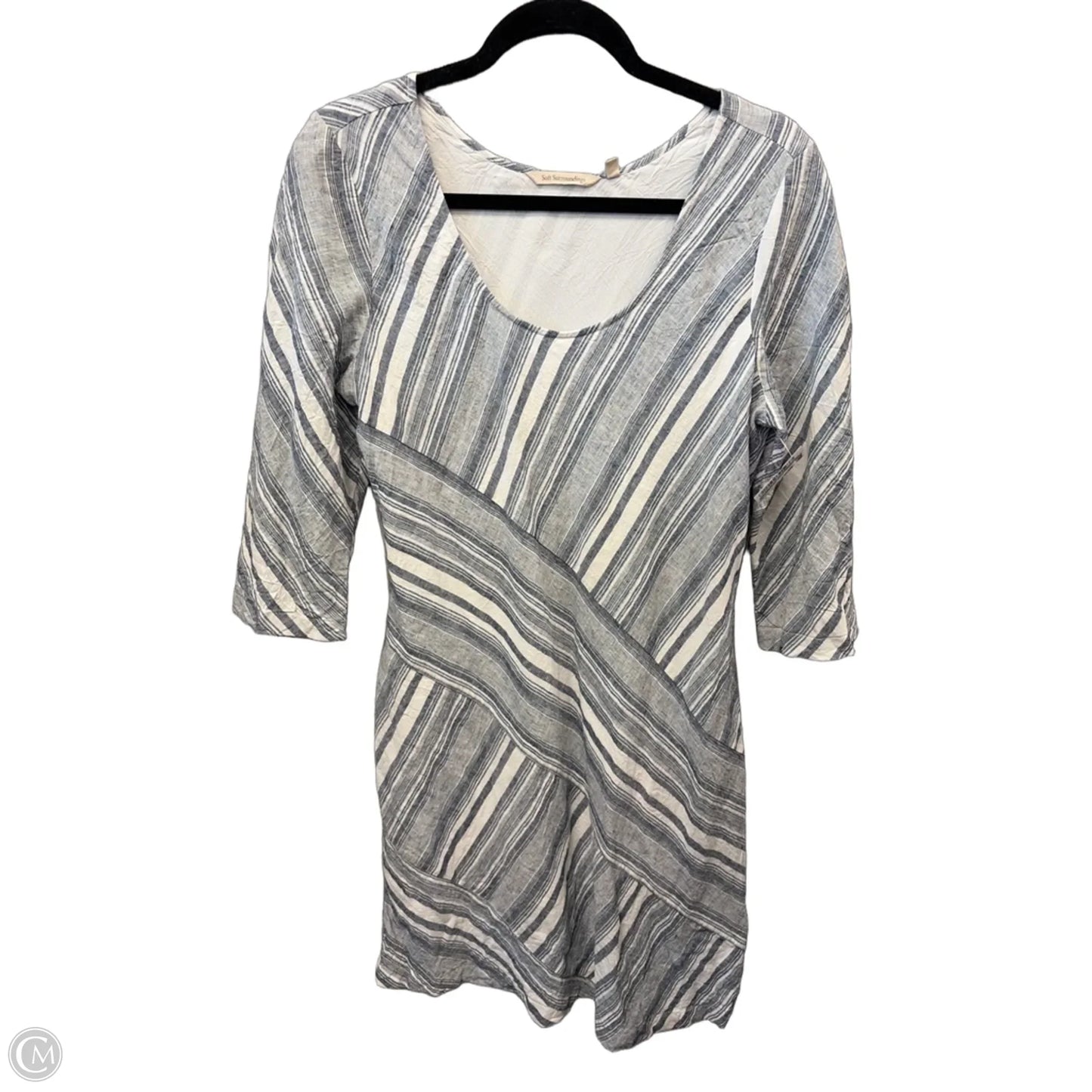 Dress Casual Midi By Soft Surroundings In Blue, Size: Mp