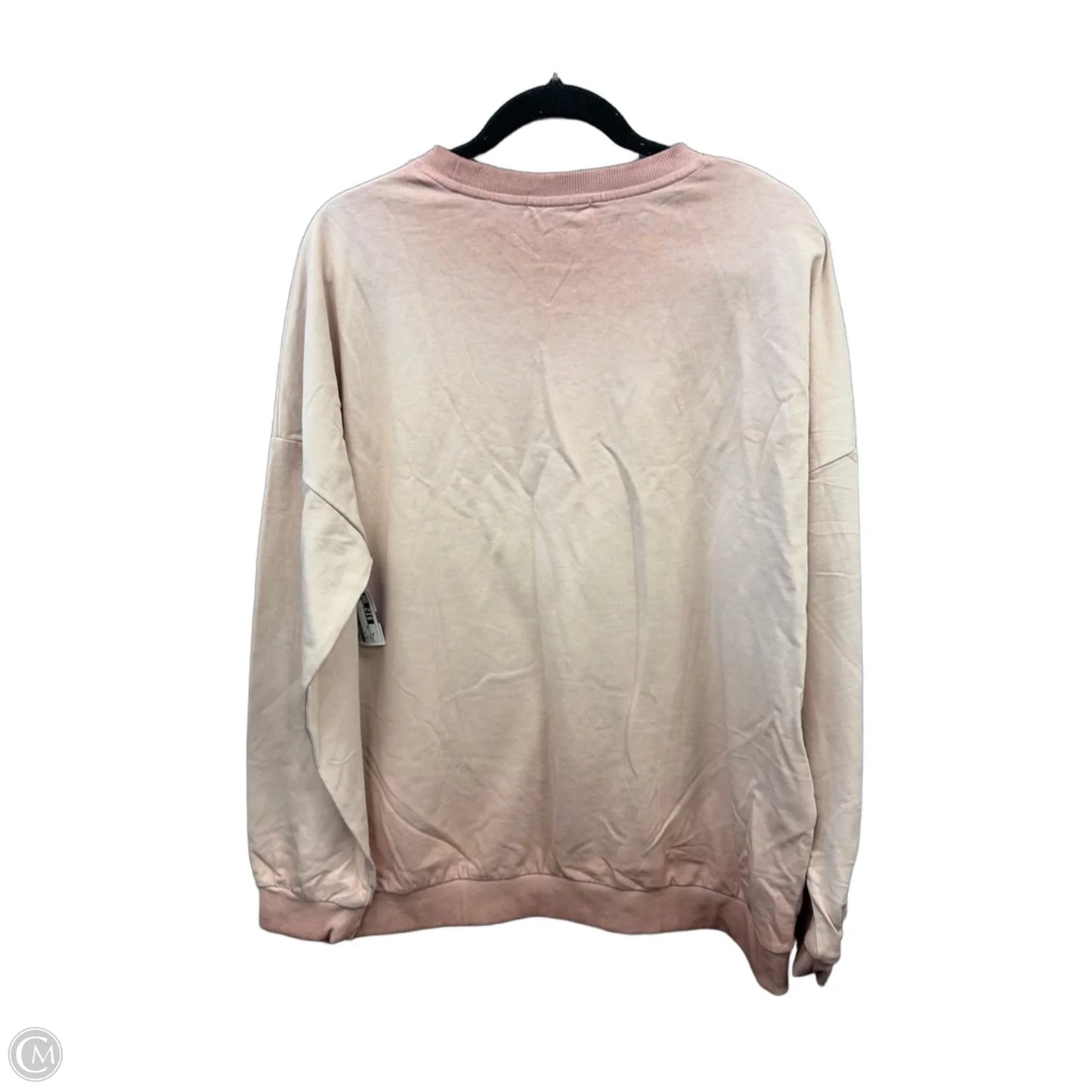 Top Long Sleeve By Clothes Mentor In Pink, Size: Xl