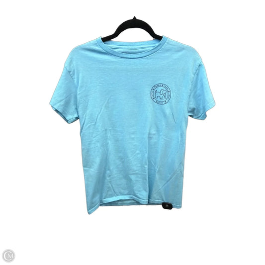 Top Short Sleeve By Clothes Mentor In Blue, Size: S