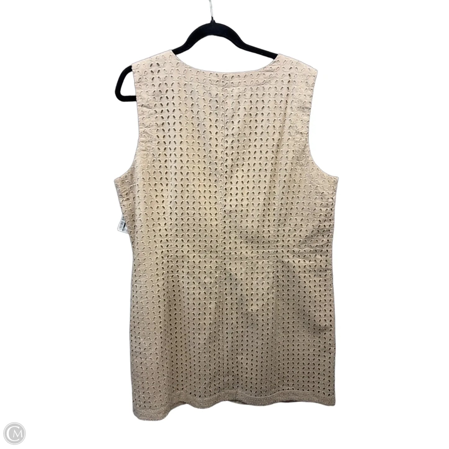 Dress Casual Short By Loft In Tan, Size: Xxl