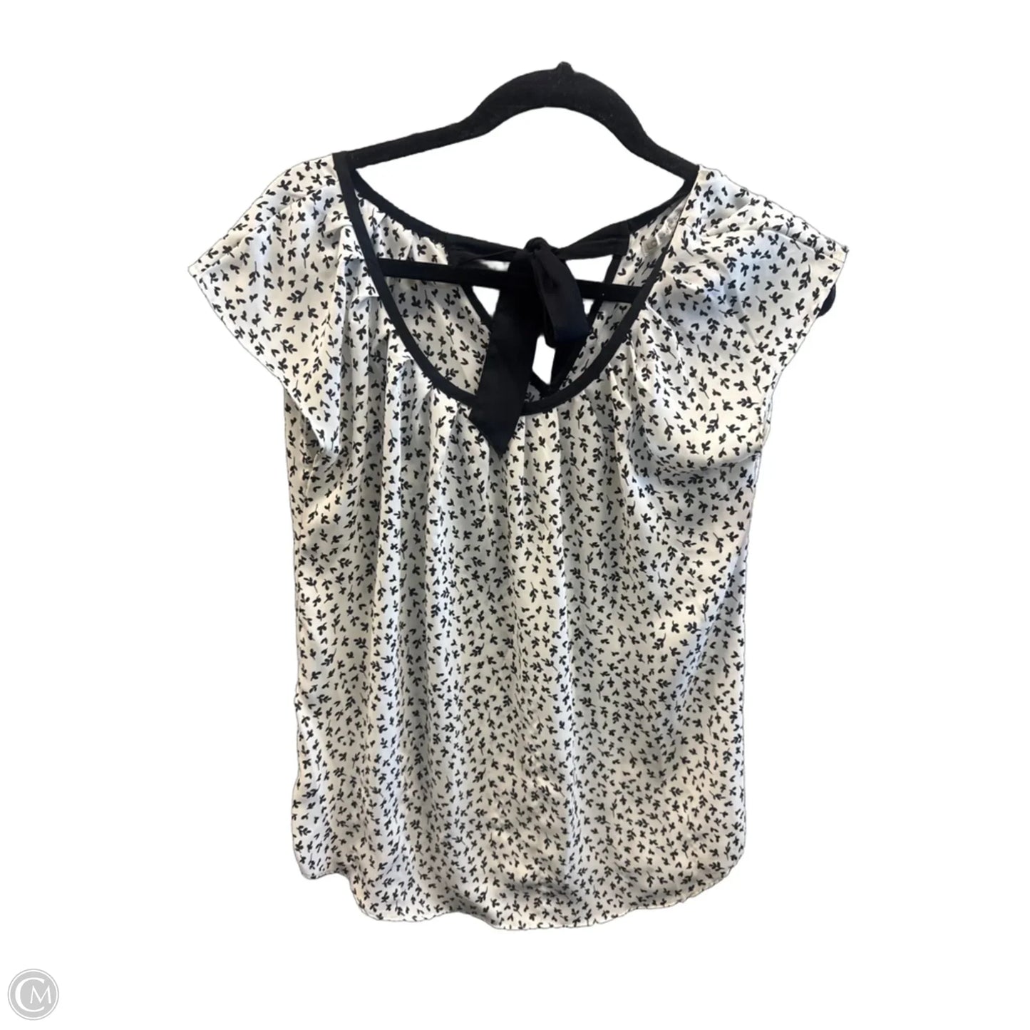 Top Short Sleeve By Lc Lauren Conrad In White, Size: S